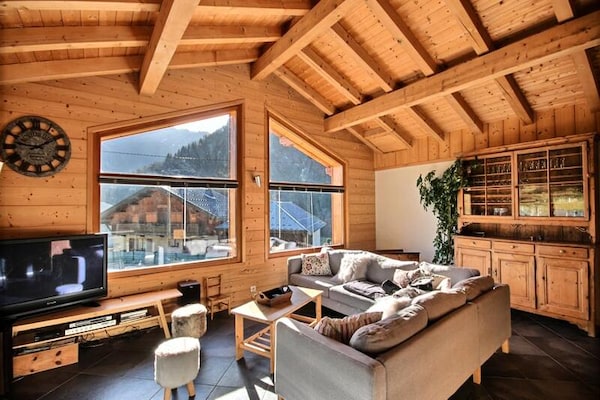 Authentiek chalet voor 14 personen in Saint Jean d'Aulps met sauna en tuin - thumbnail 1