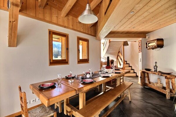 Authentiek chalet voor 14 personen in Saint Jean d'Aulps met sauna en tuin - thumbnail 4
