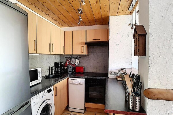 Ruim 6-persoons appartement in Saint Jean d'Aulps, vlakbij de skilift - thumbnail 4