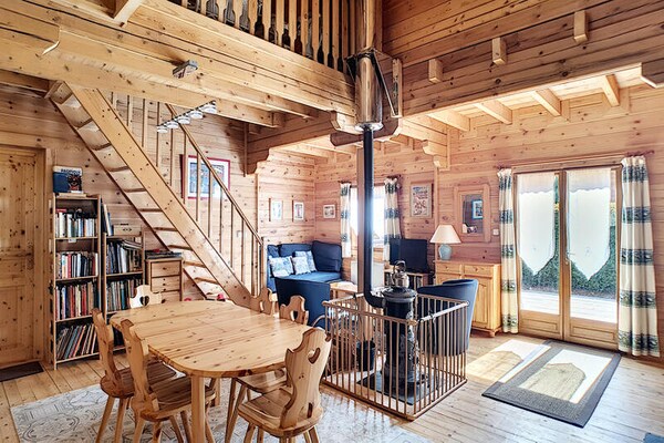 Ruim chalet voor 8 personen in Saint Jean d'Aulps, nabij Portes du Soleil - thumbnail 1