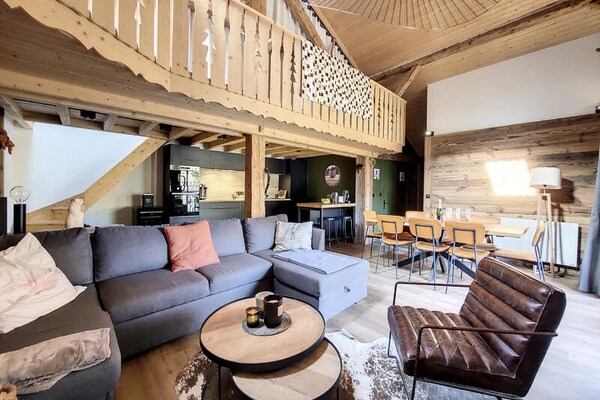 Groot chalet aan de piste in Saint Jean d'Aulps voor 12 personen - thumbnail 1