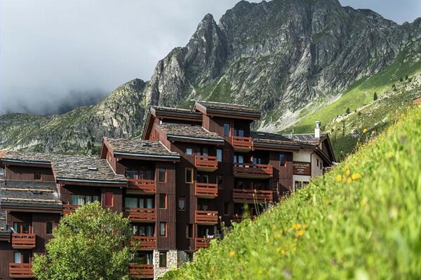 Knus chaletappartement 5p aan de piste in Aime La Plagne met balkon - thumbnail 2
