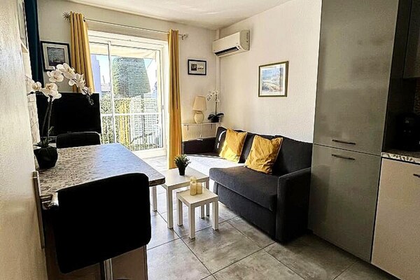 Appartement Résidence Verdon: strandvakantie in Six-Fours-les-Plages voor 5 personen - thumbnail 1
