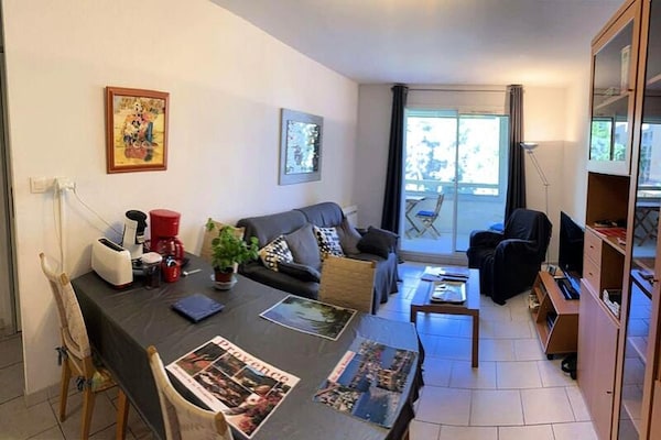 Licht appartement op 100 meter van zee in Six-Fours-les-Plages - thumbnail 5