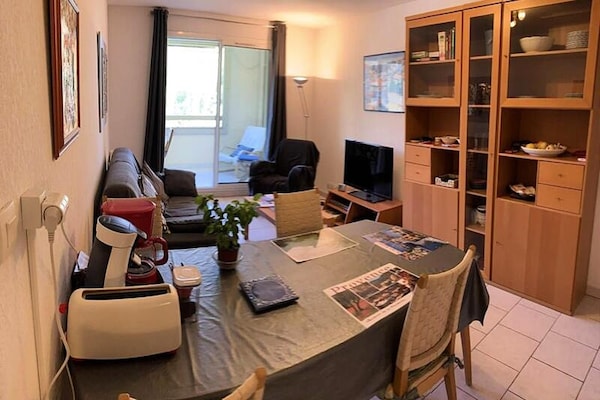 Licht appartement op 100 meter van zee in Six-Fours-les-Plages - thumbnail 4