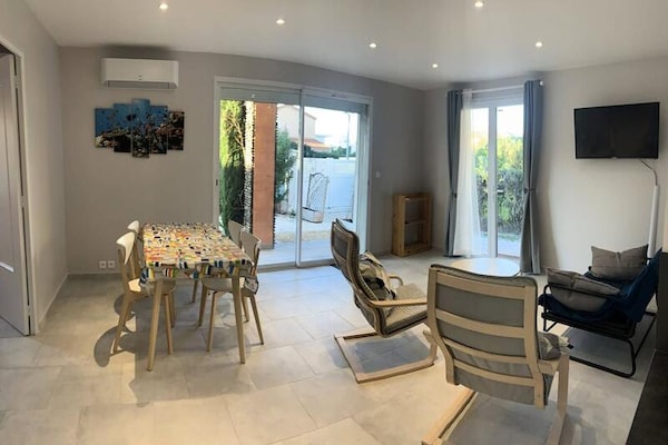 Appartement op 100 meter van zee met zonnig terras in Six-Fours-les-Plages - thumbnail 2