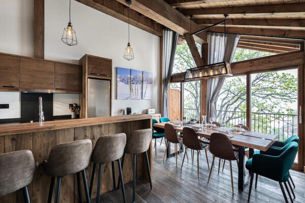 Ruim duplexappartement met hamam op 100m van de piste in Courchevel Le Praz - thumbnail 3