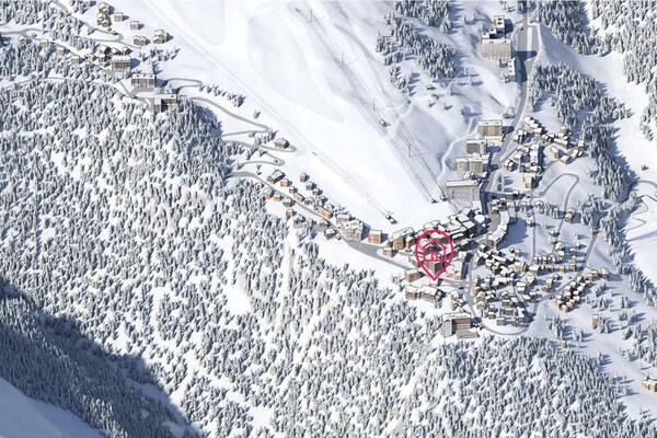 Appartement op 100m van de piste in Courchevel Moriond, 6 personen - thumbnail 3