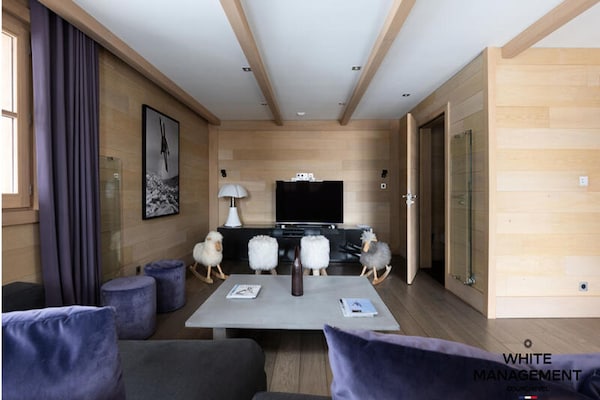 Chalet Licorne: Luxe 14-persoons chalet met zwembad in Courchevel Moriond - thumbnail 4