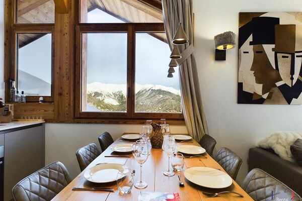 Penthouse met 3 slaapkamers en ski-in/ski-out in Courchevel Moriond - thumbnail 6