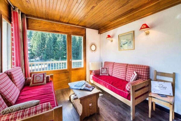 Ski-in/ski-out appartement Courchevel 1850, vlakbij de piste - thumbnail 5
