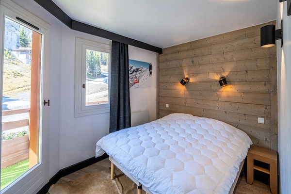 Knus appartement aan de piste in La Tania, 4 personen - thumbnail 2