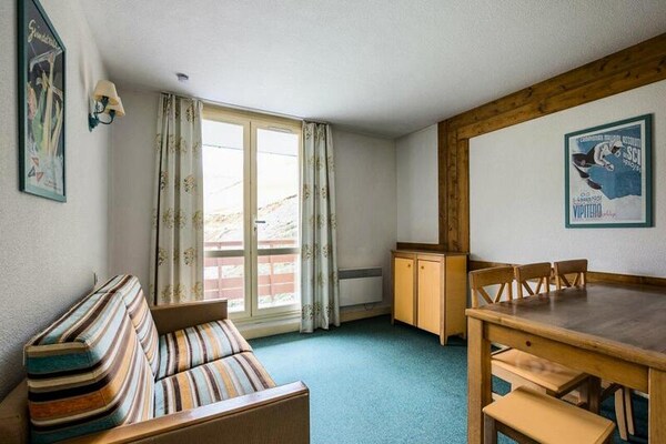 Ruim appartement voor 8 personen in La Mongie, vlakbij de skipistes - thumbnail 4