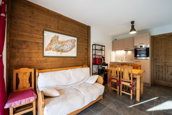 Smaakvol appartement in Morillon voor 6 personen met bergzicht - thumbnail 3