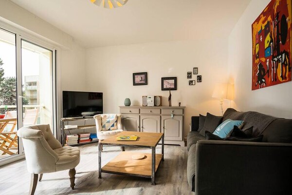 Ruim appartement met loggia op loopafstand van Grande Plage in Carnac - thumbnail 3