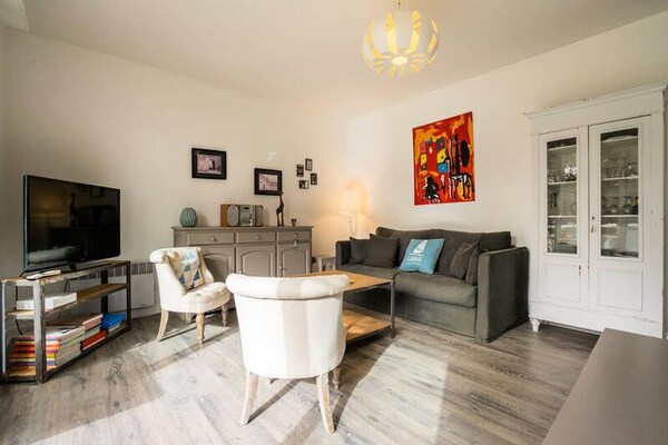 Ruim appartement met loggia op loopafstand van Grande Plage in Carnac - thumbnail 4