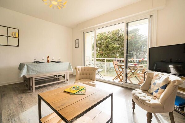 Ruim appartement met loggia op loopafstand van Grande Plage in Carnac - thumbnail 5