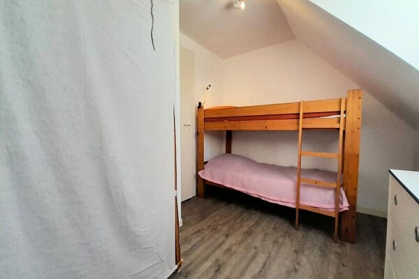 Knus appartement in Carnac met tuin, op 200m van strand Men Du - thumbnail 2