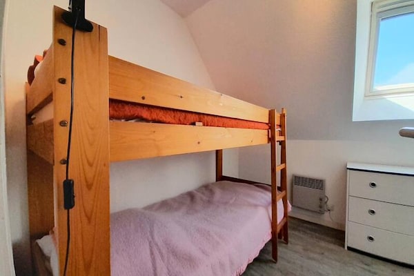 Knus appartement in Carnac met tuin, op 200m van strand Men Du - thumbnail 3