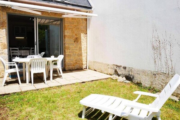 Knus appartement met tuin, 300 meter van strand Carnac - thumbnail 1