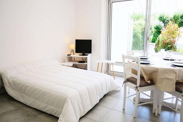 Knus appartement met tuin, 300 meter van strand Carnac - thumbnail 3
