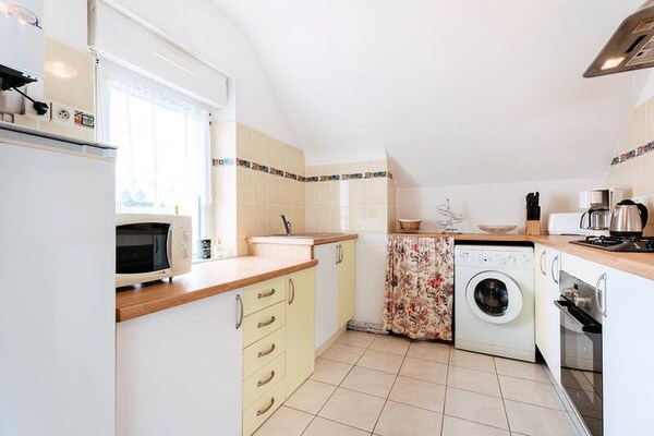 Licht appartement op 2e etage, tussen strand en centrum van Carnac - thumbnail 5