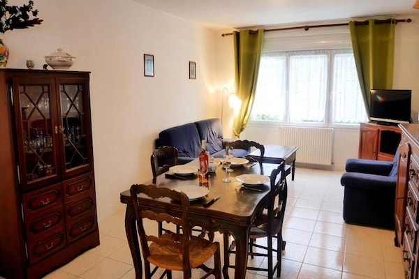 Licht appartement op 400m van strand en centrum Carnac - thumbnail 2