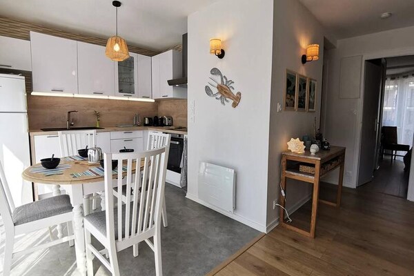 Zonnig 3-kamerappartement op 150m van Grande Plage in Carnac - thumbnail 6