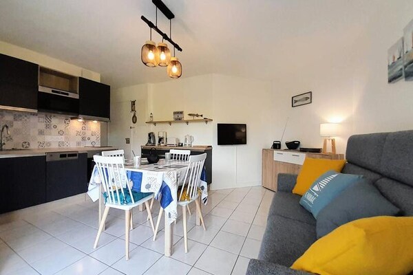 Knus appartement op 500m van strand in Carnac - thumbnail 6