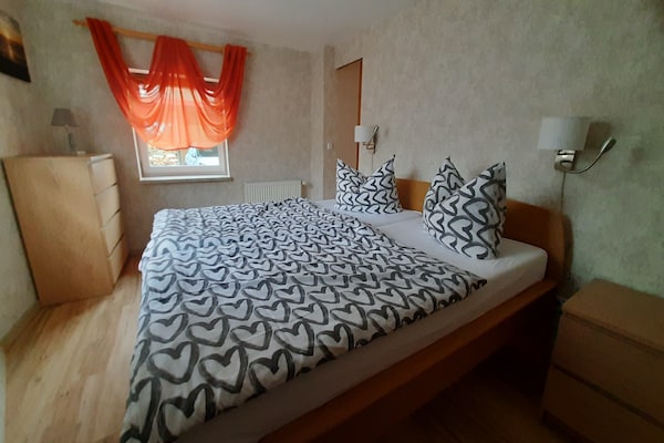 Modern vakantiehuis voor 2 in het groene Harzgebergte bij Dankerode - thumbnail 5