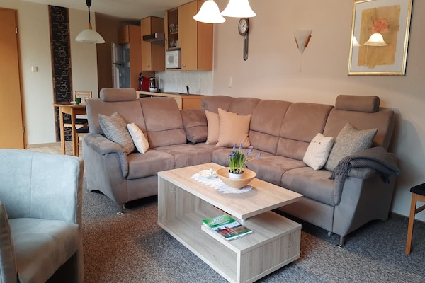 Modern vakantiehuis voor 2 in het groene Harzgebergte bij Dankerode - thumbnail 2
