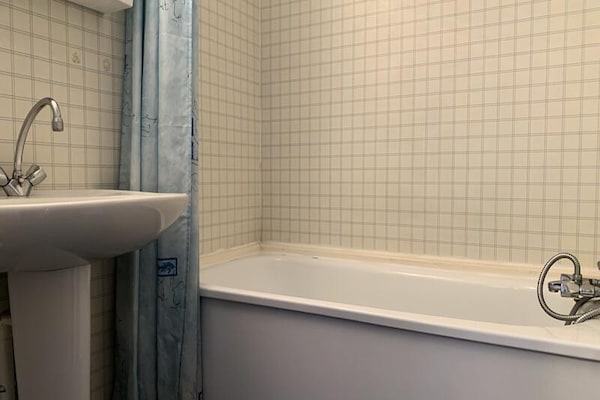Licht appartement op 80m van de piste met balkon en panoramisch uitzicht - thumbnail 4
