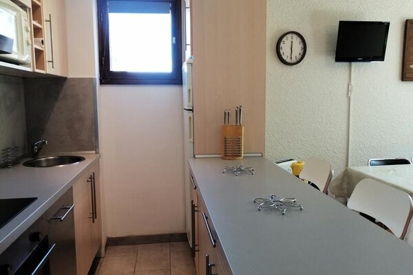 Appartement 42m² aan de piste in Uvernet Fours, voor 6 personen - thumbnail 6