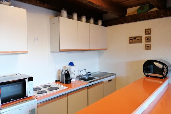 Duplex-appartement met panoramisch terras in rustige Résidence Les Ecrins - thumbnail 4