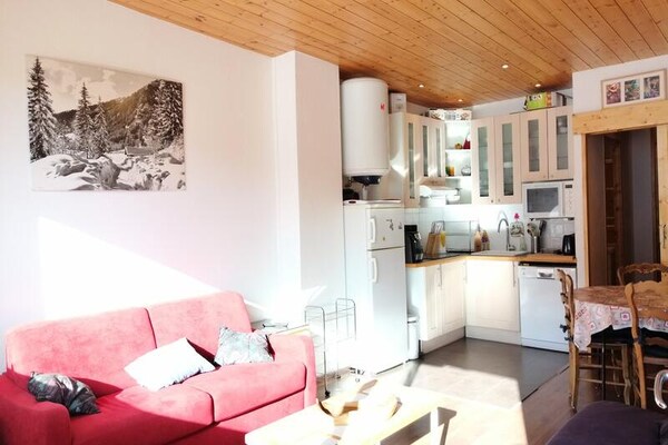 Ruim appartement aan de piste in Uvernet-Fours met zuidelijk balkon - thumbnail 1