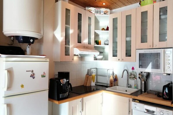 Ruim appartement aan de piste in Uvernet-Fours met zuidelijk balkon - thumbnail 2