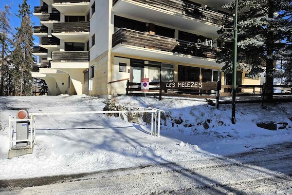 Appartement op 20 meter van de piste in Pra-Loup 1600 met balkon - thumbnail 3