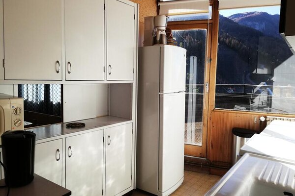 Piste-appartement 8p met panoramisch terras in Uvernet Fours - thumbnail 3