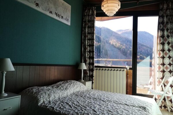 Piste-appartement 8p met panoramisch terras in Uvernet Fours - thumbnail 4