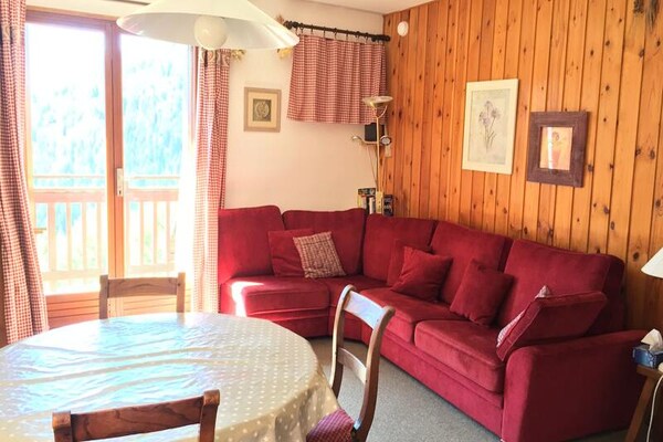 Knus appartement voor 6 aan de voet van de pistes in Uvernet Fours - thumbnail 1