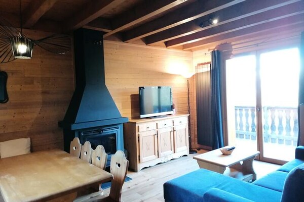 Ruim appartement voor 6 personen met terras en uitzicht in Uvernet Fours - thumbnail 1