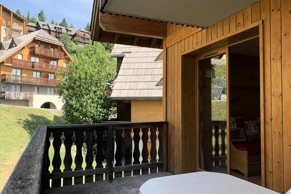 Appartement Pra Roustan in Uvernet-Fours – 4 pers., bergzicht & balkon - thumbnail 6