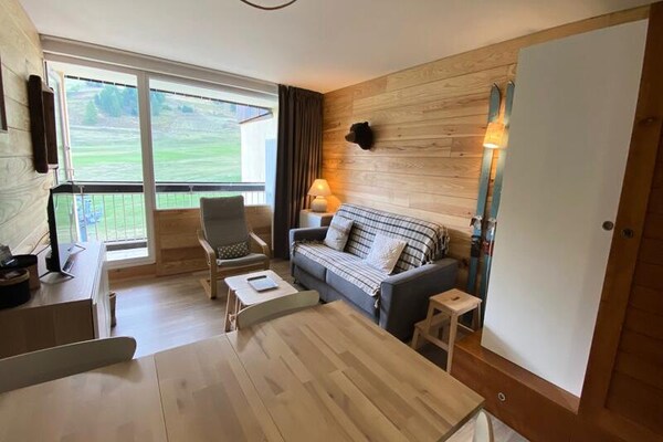 Knus appartement aan de piste in Montgenèvre, 4 personen - thumbnail 6