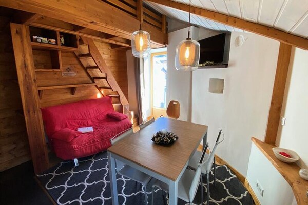 Knus appartement op 100m van de piste in Montgenèvre - thumbnail 3
