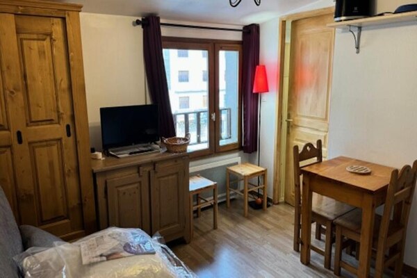 Knusse studio aan de piste in Montgenèvre voor 3 personen - thumbnail 2