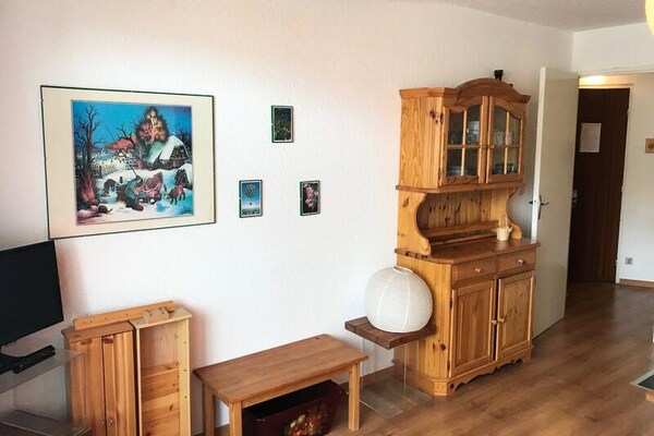 Licht appartement op 100m van de piste met balkon en uitzicht in Montgenèvre - thumbnail 6