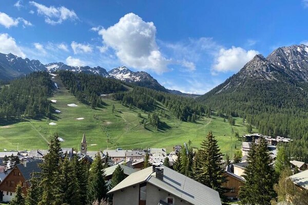 Knus appartement op 300m van de lift in Montgenèvre - thumbnail 3