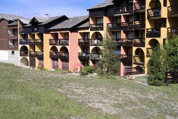 Ski-in/ski-out appartement voor 5 in Montgenèvre, huisdieren welkom - thumbnail 2