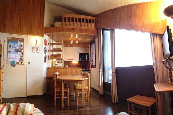 Ski-in/ski-out appartement voor 5 in Montgenèvre, huisdieren welkom - thumbnail 3