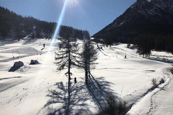 Duplex appartement op de piste in Montgenèvre voor 6 personen - thumbnail 5